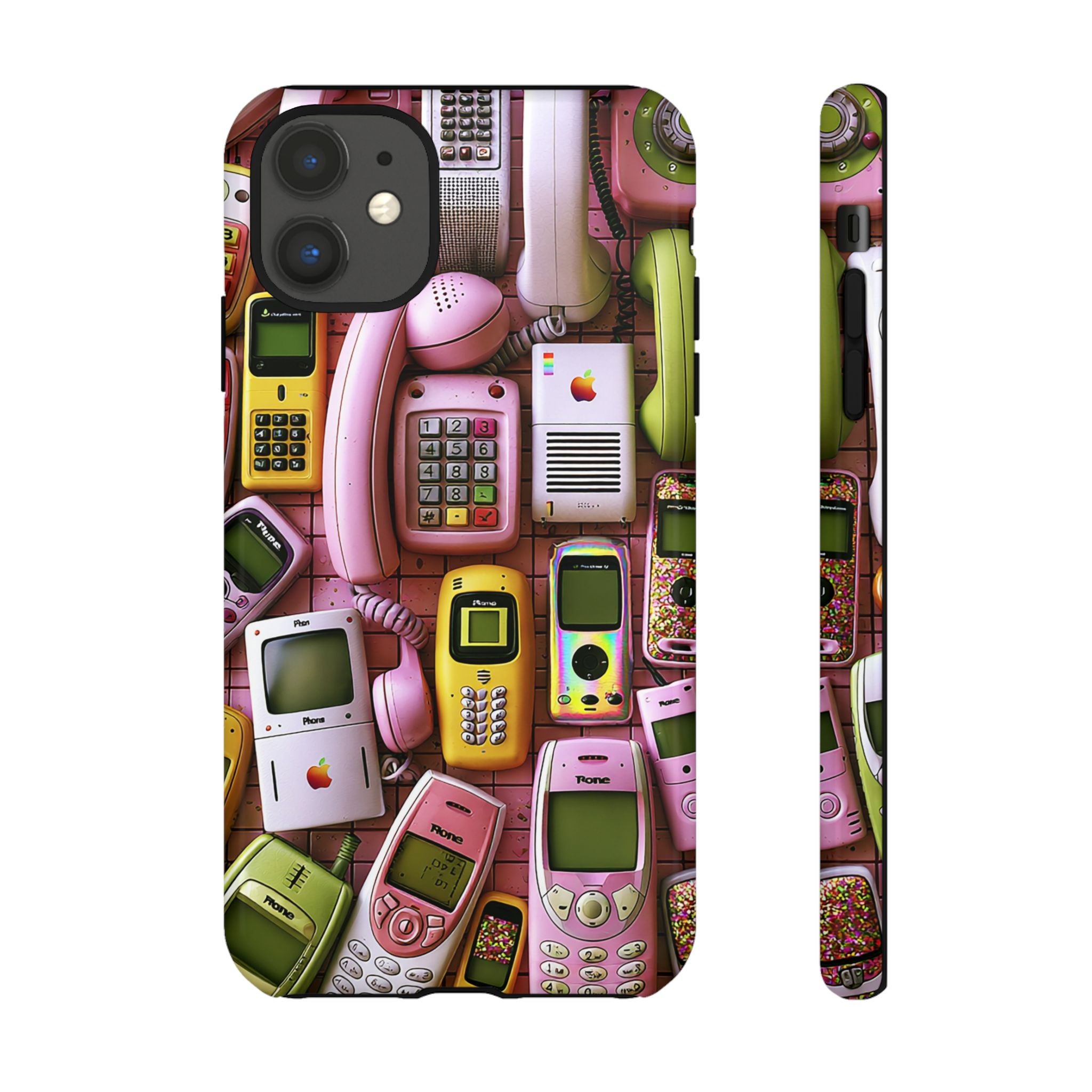 Phone Case — Surreal VR Cityscape Illustration