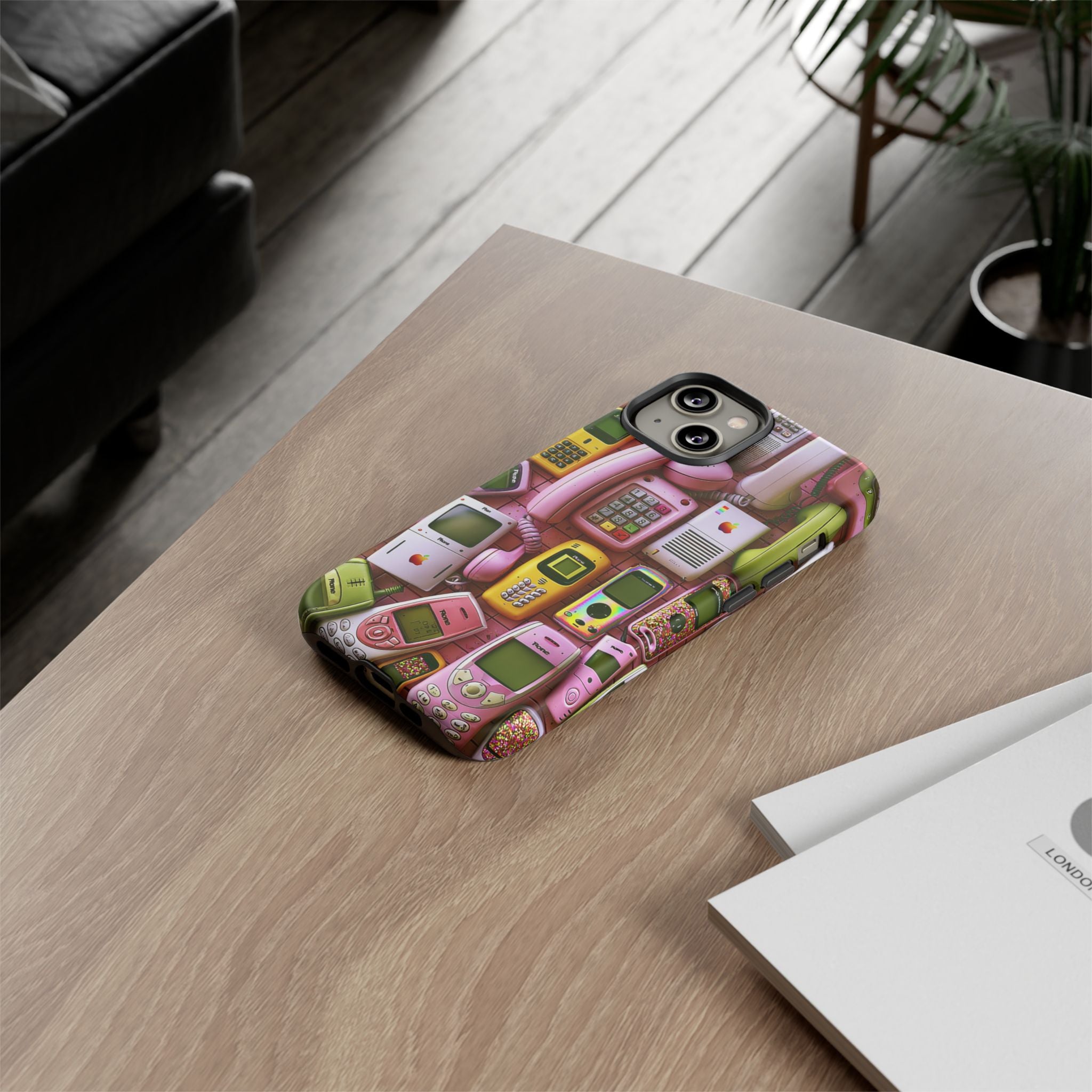 Phone Case — Surreal VR Cityscape Illustration