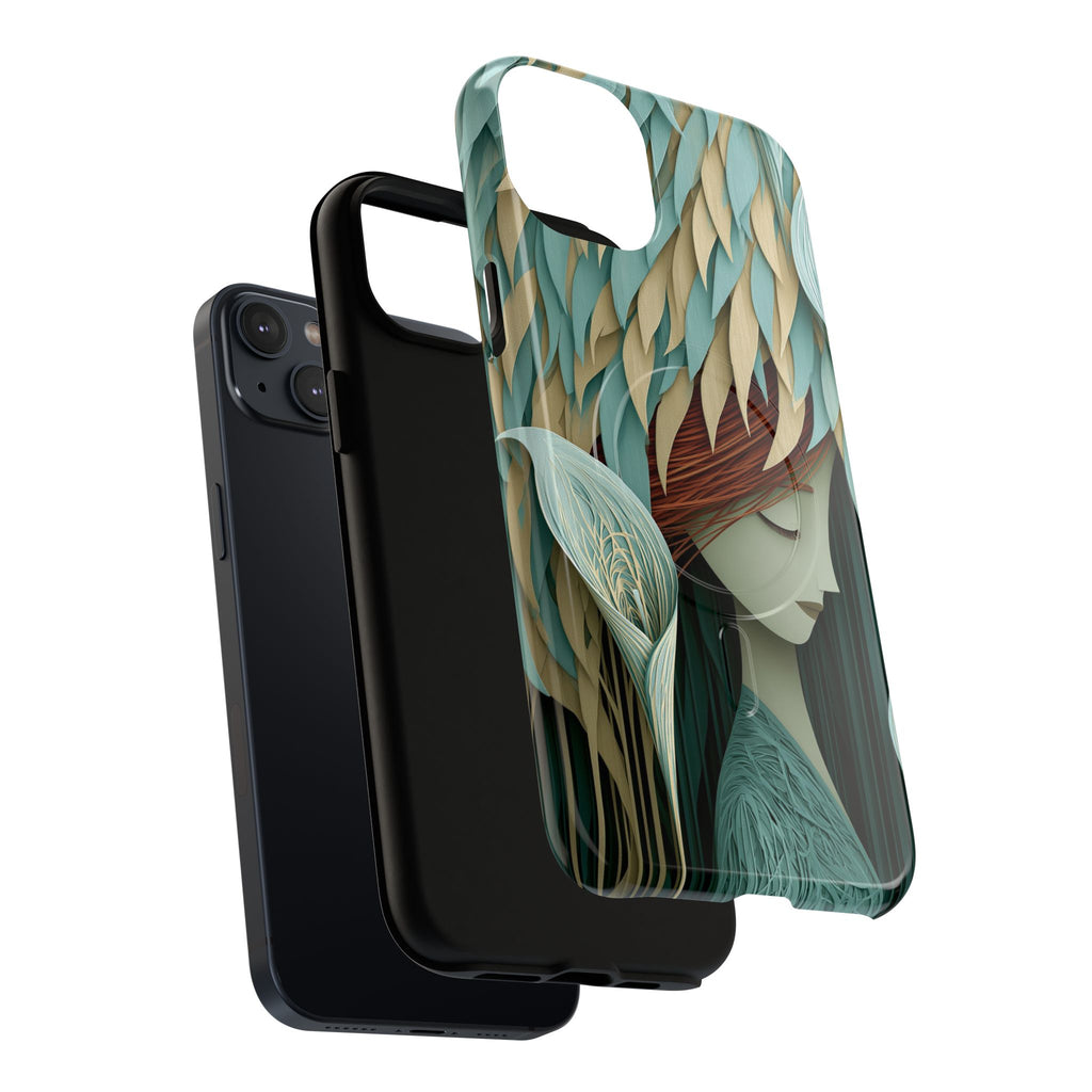 Artistic Forest Nymph Tough Magnetic Phone Case