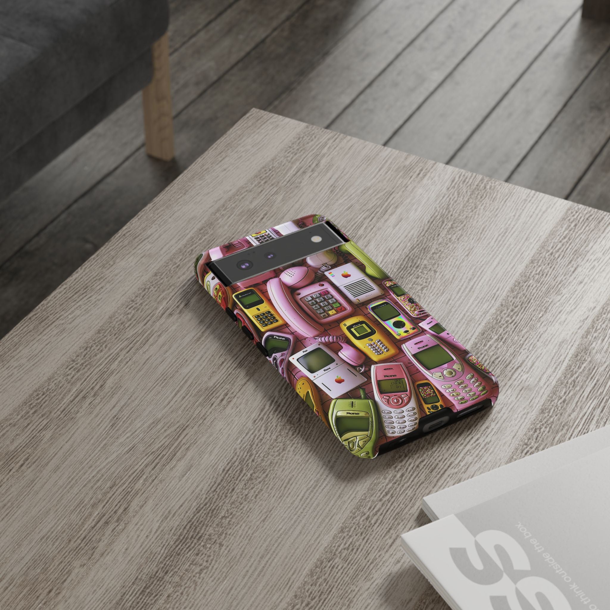 Phone Case — Surreal VR Cityscape Illustration