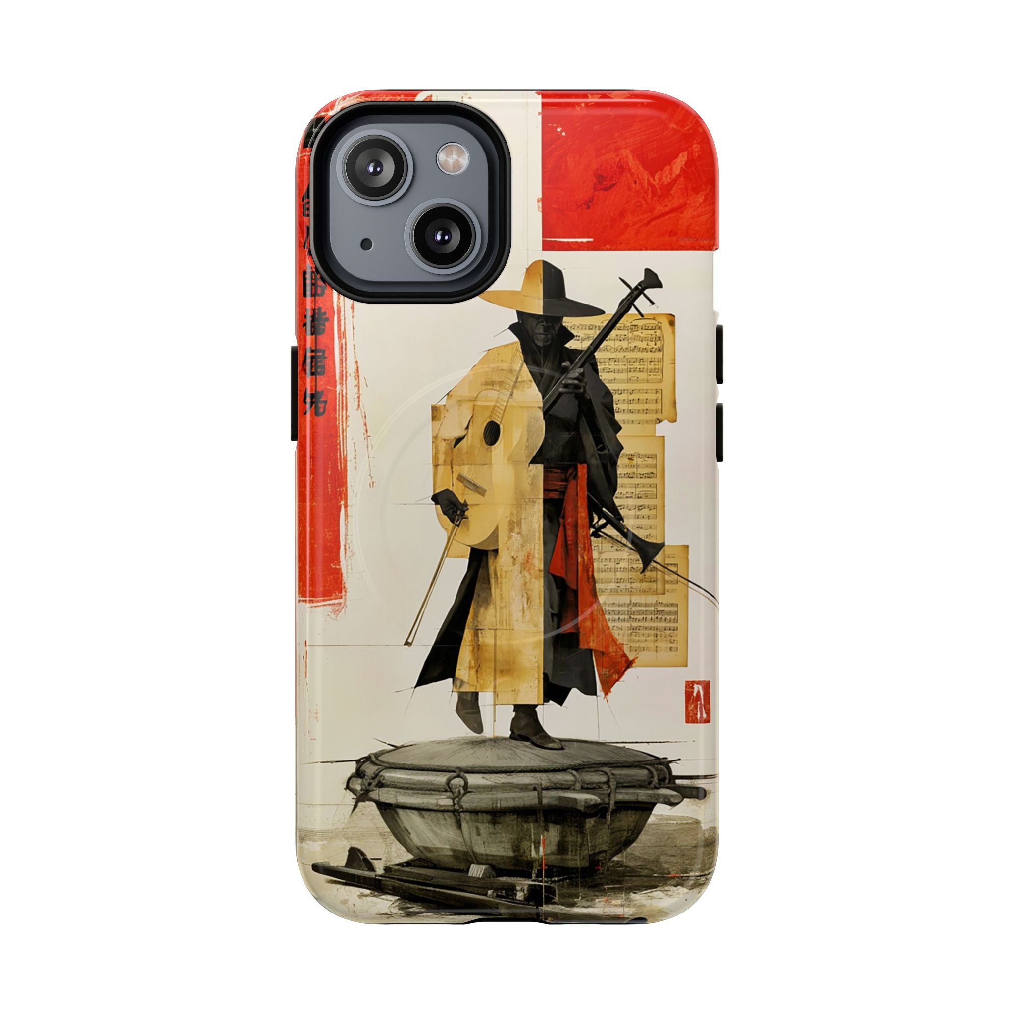 Samurai Art Phone Case — Tough Magnetic Protective iPhone Cover