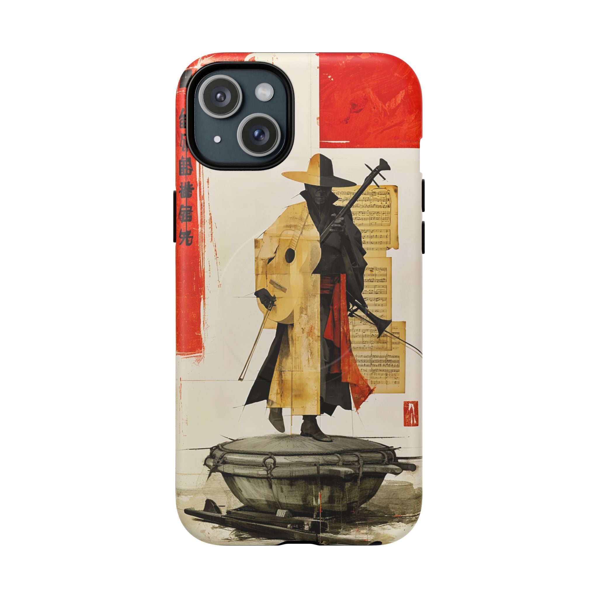 Samurai Art Phone Case — Tough Magnetic Protective iPhone Cover