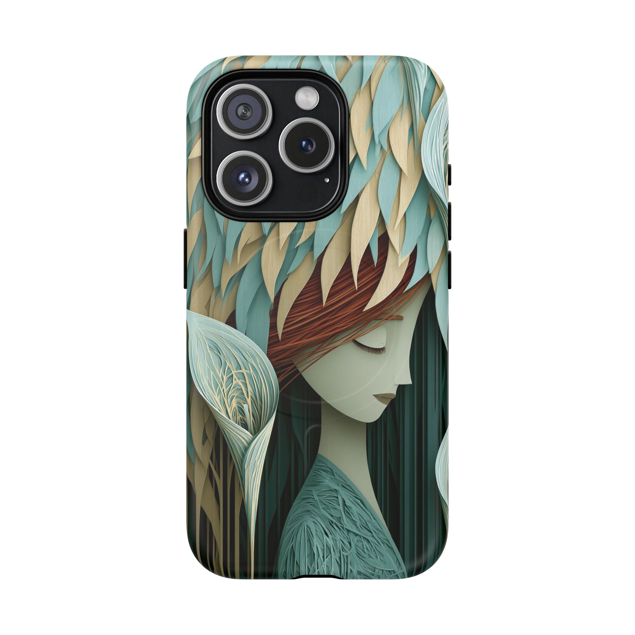 Artistic Forest Nymph Tough Magnetic Phone Case