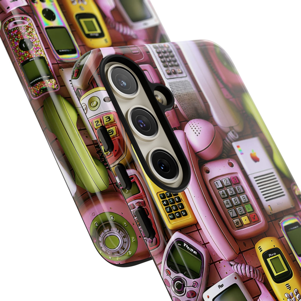 Phone Case — Surreal VR Cityscape Illustration