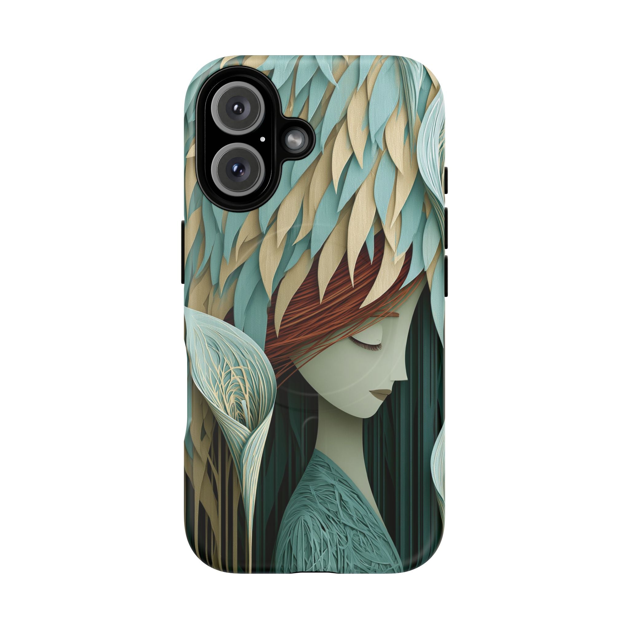 Artistic Forest Nymph Tough Magnetic Phone Case