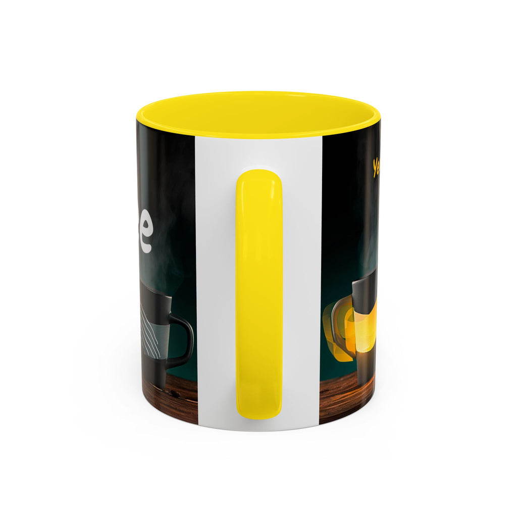 Yeah, yeah, yeah...But First Coffee Accent Mug – Ceramic 11/15oz Coffee Cup
