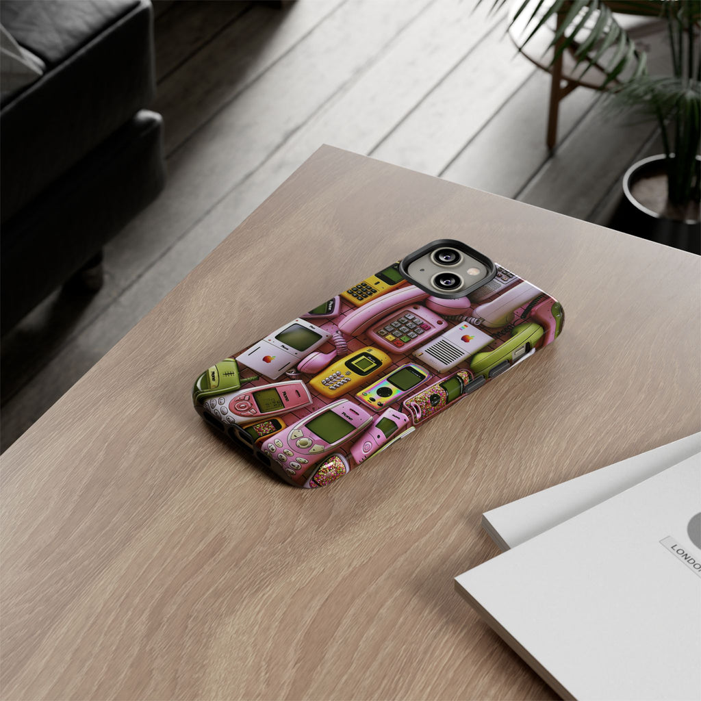 Phone Case — Surreal VR Cityscape Illustration