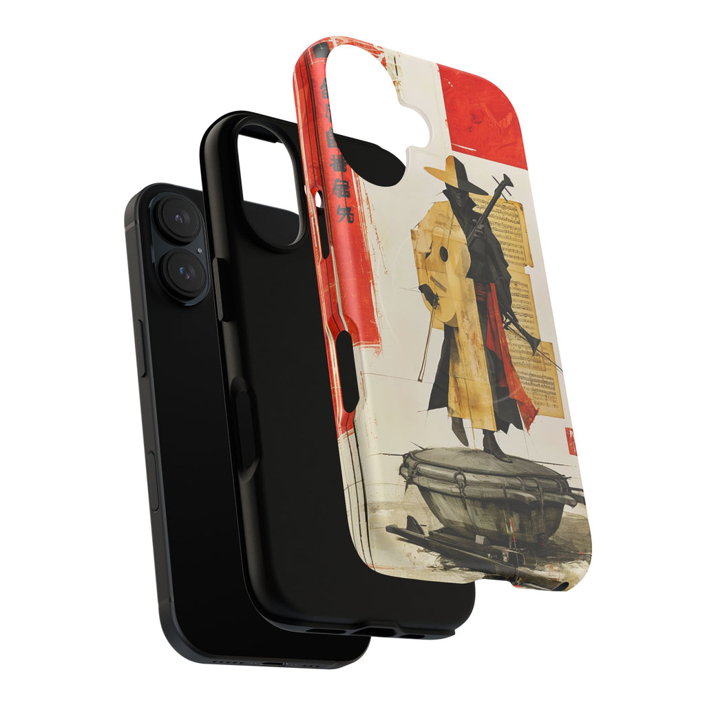 Samurai Art Phone Case — Tough Magnetic Protective iPhone Cover