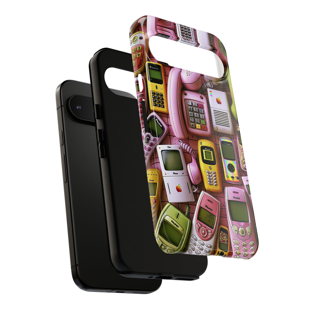Phone Case — Surreal VR Cityscape Illustration