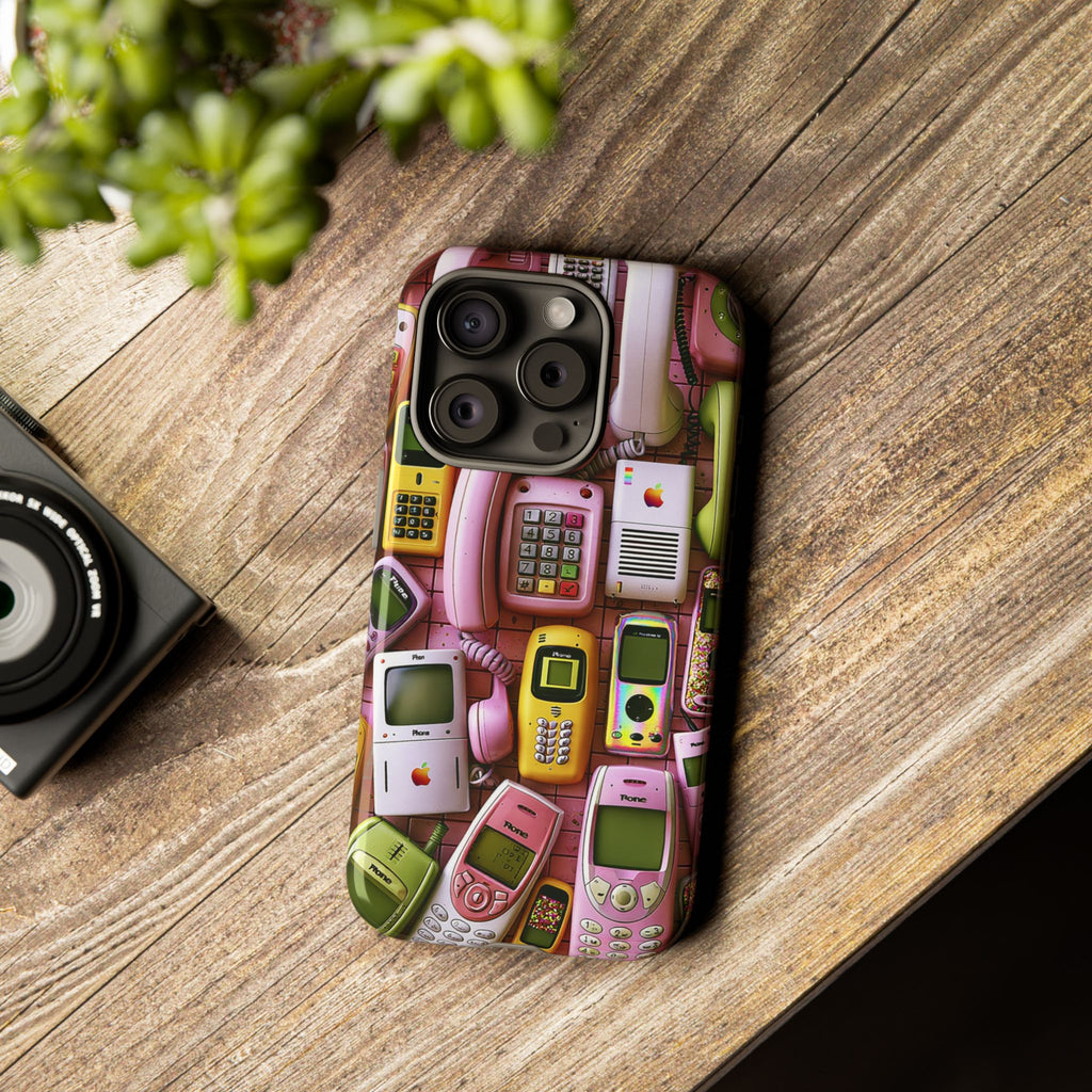 Phone Case — Surreal VR Cityscape Illustration