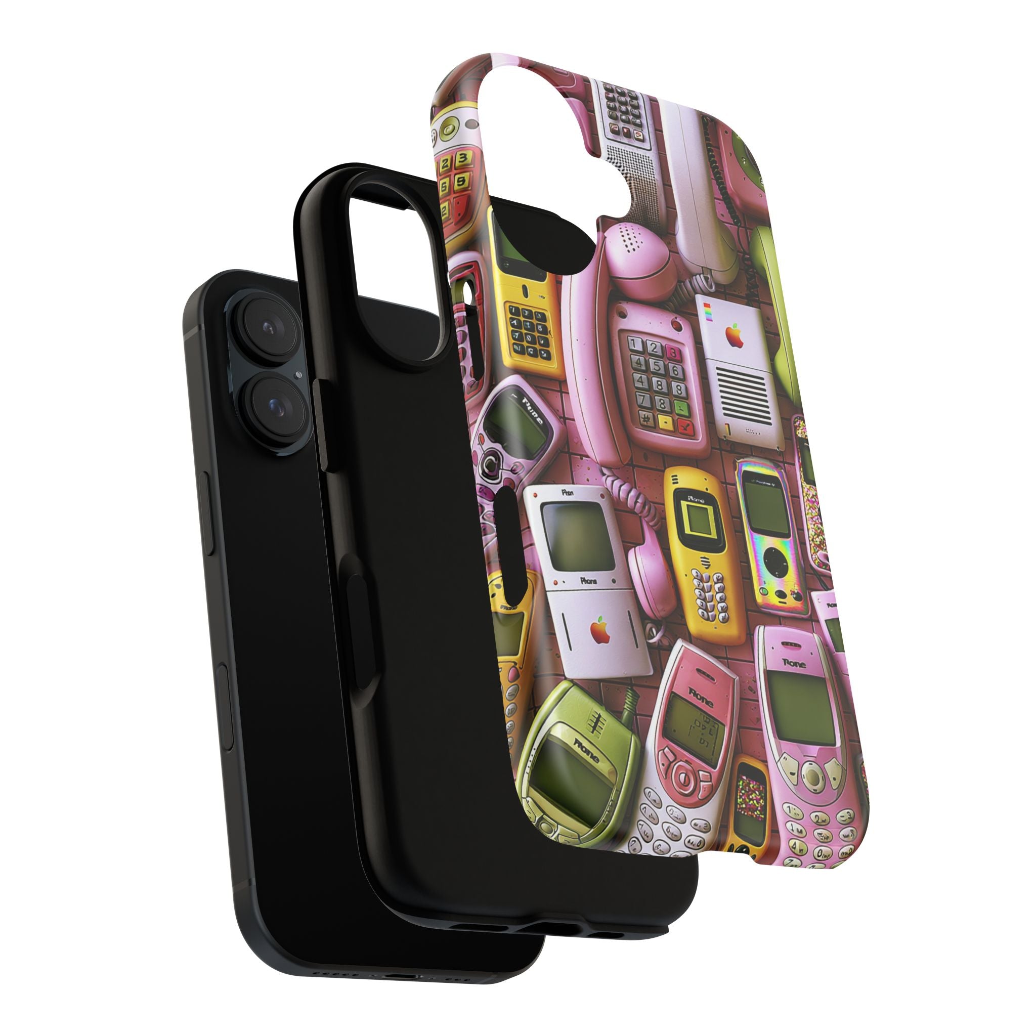 Phone Case — Surreal VR Cityscape Illustration