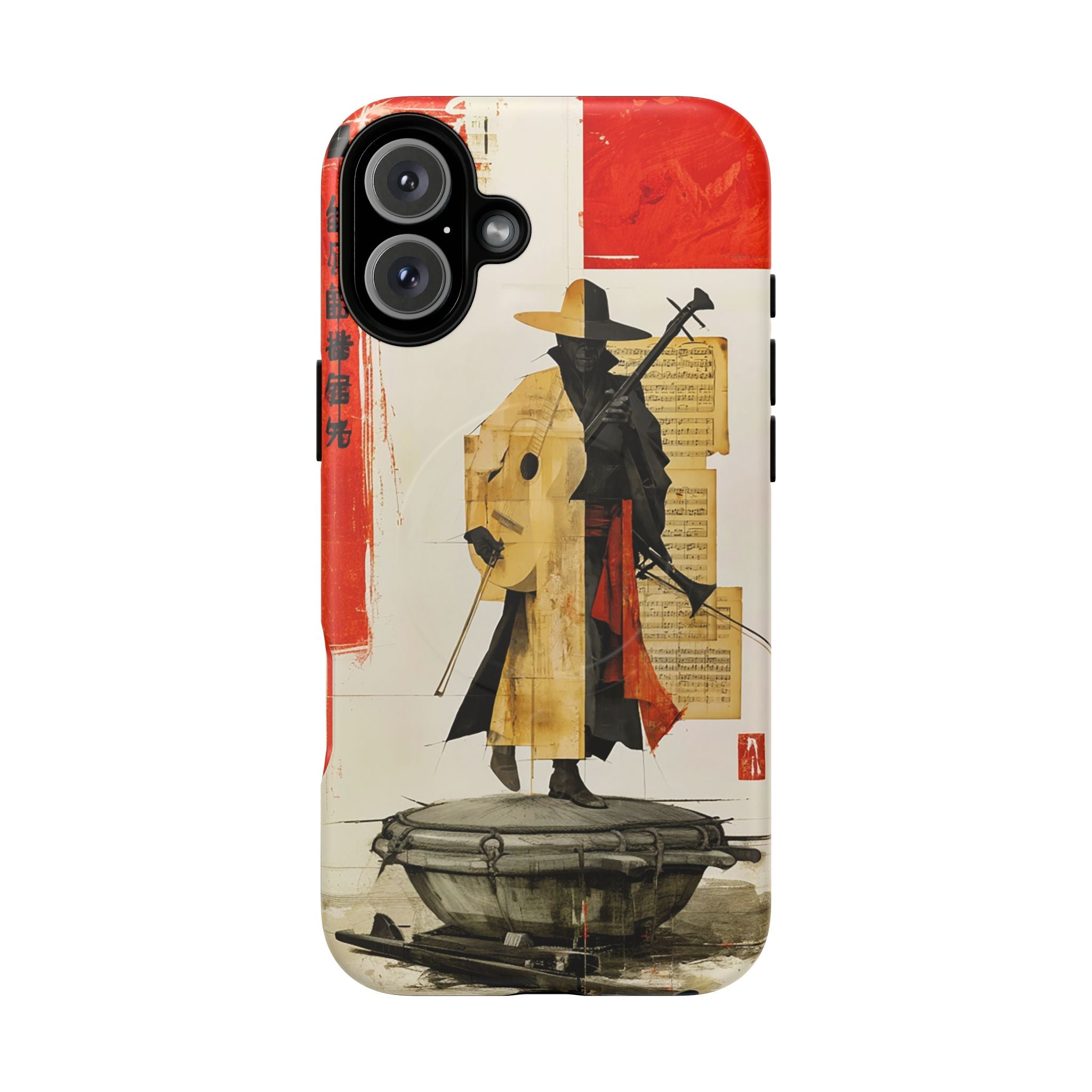 Samurai Art Phone Case — Tough Magnetic Protective iPhone Cover