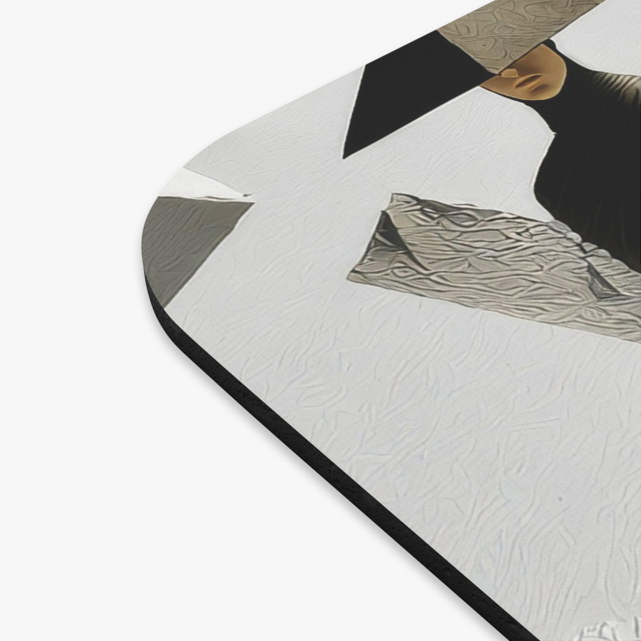 Avant-Garde Fashion Mouse Pad – Minimalist Runway Art Desk Mat