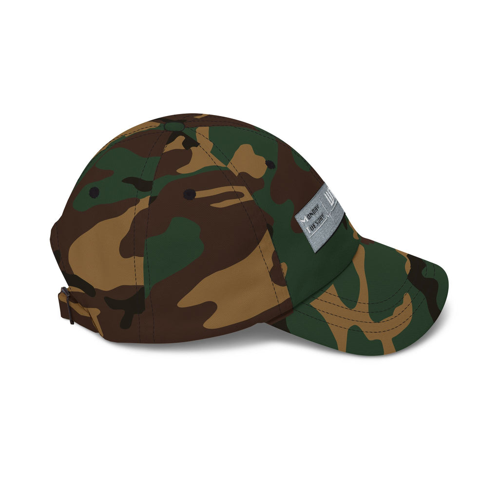 WTF Dad Cap – Vintage Cassette Tape Embroidered Baseball Hat