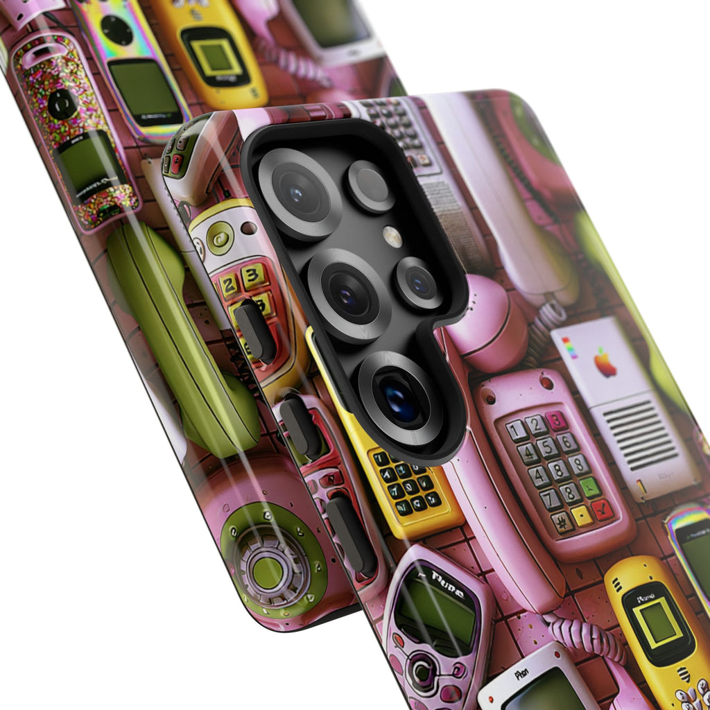 Phone Case — Surreal VR Cityscape Illustration