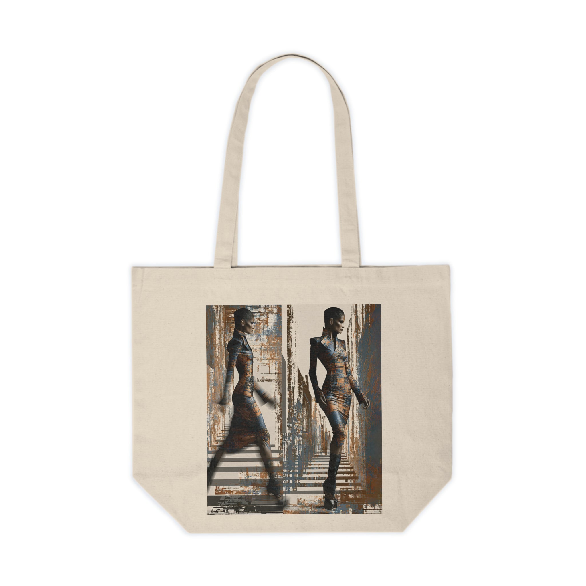 Canvas Tote — Fashion Photo Print Shopper Bag